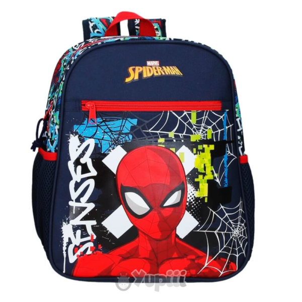 Mochila Escolar Spiderman Adaptável 'Grafity' Marvel 40cm