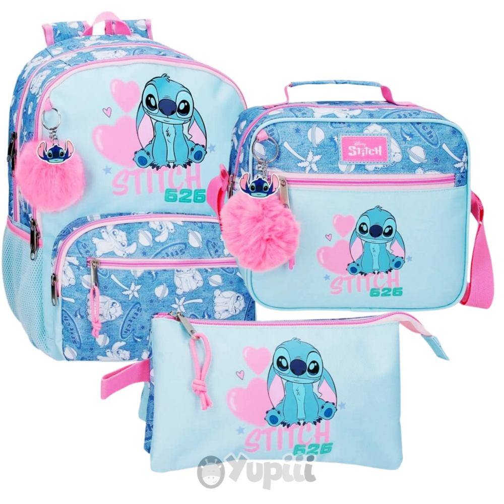 conjunto-escolar-mochila-3c-stitch-hearts-denim