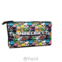 Estojo Triplo Minecraft