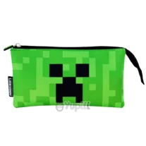 Estojo Triplo Minecraft Face