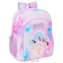Mochila Escolar Artist Guerreiras K-Pop Demon Hunters 38cm adaptável