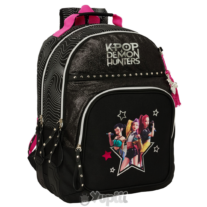 Mochila Escolar Guerreiras K-Pop Demon Hunters Energy 3C 42cm Adaptável
