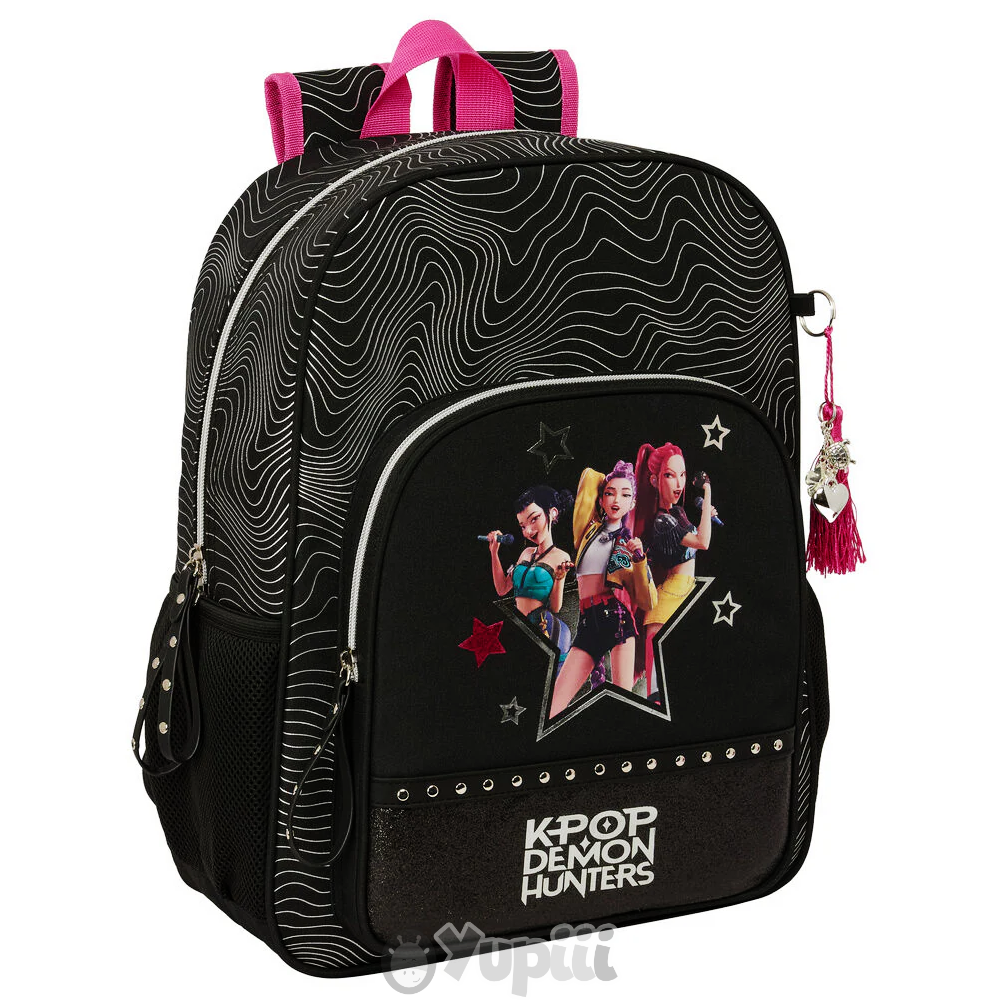 mochila-escolar-kpop-guerreiras-42cm-energy-adaptavel