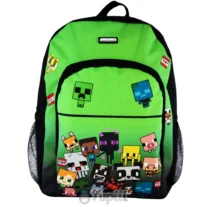 Mochila Escolar Minecraft Characters 40cm