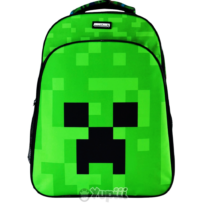 Mochila Escolar Minecraft Face 42cm