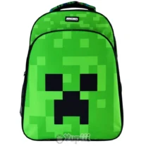 Mochila Escolar Minecraft Face 42cm