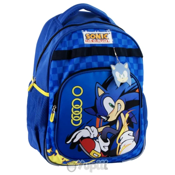 Mochila Escolar Sonic 42cm
