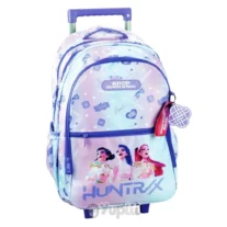 Trolley Guerreiras K-Pop Demon Hunters Violeta 3 Compartimentos