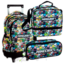 Conjunto Escolar Minecraft Deluxe