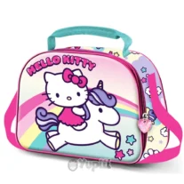 Lancheira Térmica Hello Kitty Unicórnio 3D