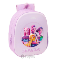 Mochila Pré-Escolar 3D Guerreiras K-Pop Demon Hunters Iconic 33cm