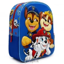 Mochila Pré-Escolar Patrulha Pata Friends 3D 30cm