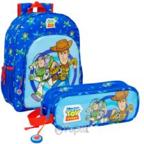 Conjunto Escolar Toy Story - Mochila 42cm e Lancheira Térmica