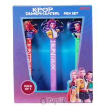 Conjunto 3 Canetas Guerreiras K-Pop