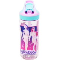 Garrafa Média Guerreiras K-Pop Demon Hunters Ecozen Premium 620ml