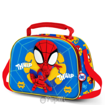 Lancheira Térmica Spidey Web Out 3D