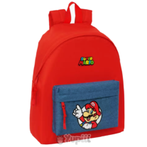 Mochila Escolar Super Mário 42cm