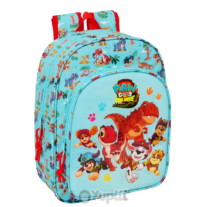 Mochila Infantil Patrulha Pata Dino Rescue 34cm