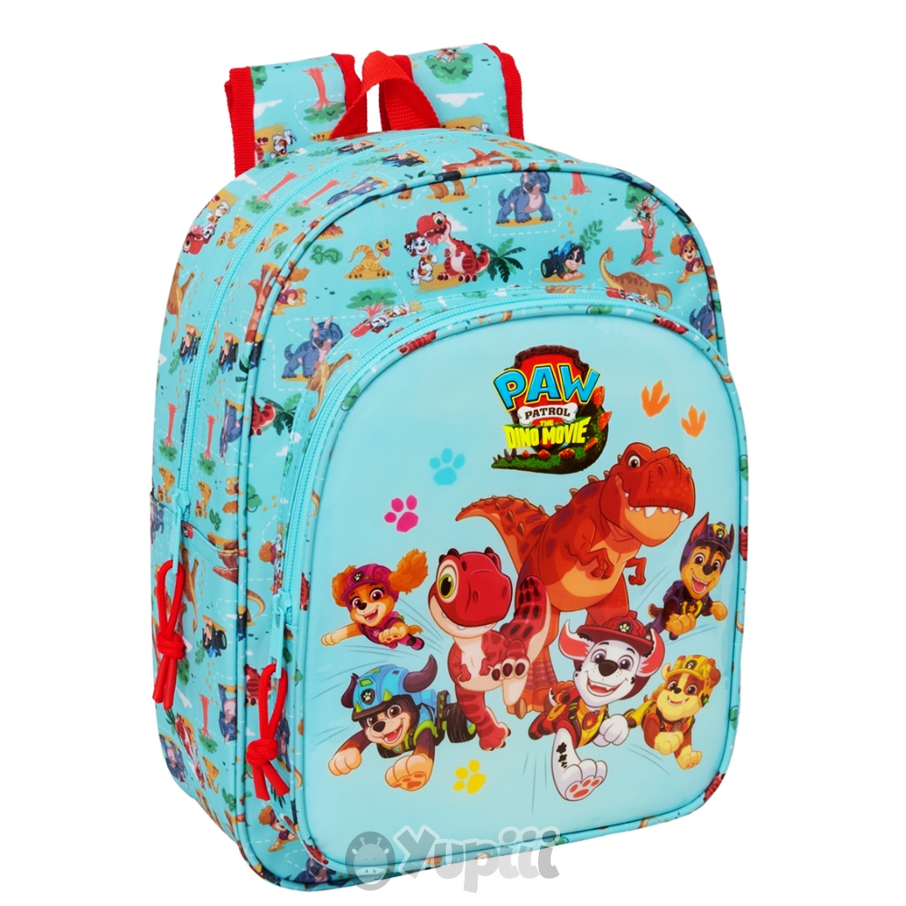 mochila-infantil-patrulha-pata-dino-rescue-34cm