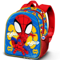Mochila Pré-Escolar Spidey Web Out 3D 30cm
