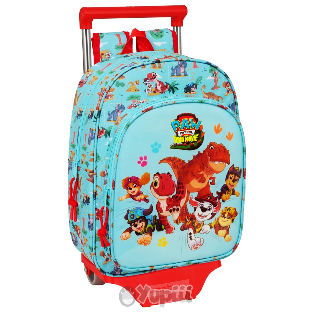 trolley-infantil-patrulha-pata-dino-rescue-34cm