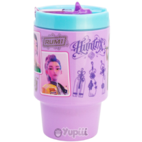 Caneca Copo com Tampa Guerreiras K-Pop 530ml