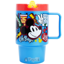 Caneca Copo com Tampa Cool Mickey Mouse 530ml