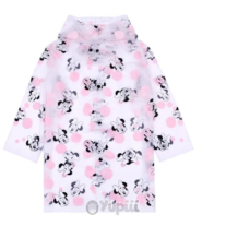 Capa de Chuva Minnie Mouse Disney Pink Dots 4/5 Anos