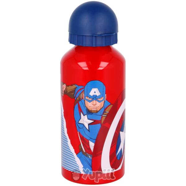 Garrafa de Alumínio Avengers Marvel 400ml
